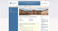 Desktop Screenshot of becker.bwl.uni-mannheim.de