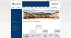 Desktop Screenshot of beschaffung.verwaltung.uni-mannheim.de