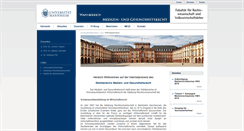 Desktop Screenshot of medizinrecht.uni-mannheim.de