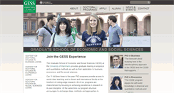 Desktop Screenshot of gess.uni-mannheim.de
