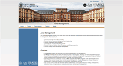 Desktop Screenshot of management.bwl.uni-mannheim.de