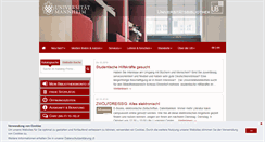 Desktop Screenshot of bib.uni-mannheim.de