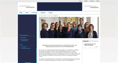 Desktop Screenshot of aopsycho.uni-mannheim.de