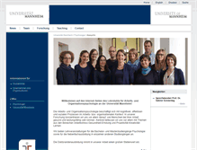 Tablet Screenshot of aopsycho.uni-mannheim.de