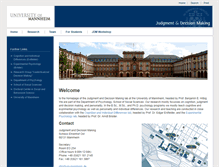 Tablet Screenshot of jdm.uni-mannheim.de