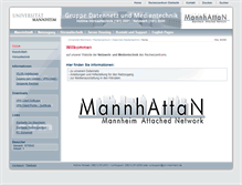Tablet Screenshot of ncc.uni-mannheim.de