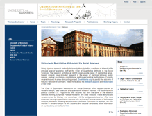 Tablet Screenshot of methods.sowi.uni-mannheim.de