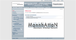 Desktop Screenshot of netpoint.uni-mannheim.de