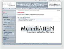 Tablet Screenshot of netpoint.uni-mannheim.de