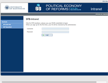 Tablet Screenshot of intranet.reforms.uni-mannheim.de
