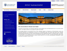Tablet Screenshot of event.uni-mannheim.de
