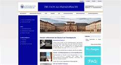 Desktop Screenshot of daf.uni-mannheim.de